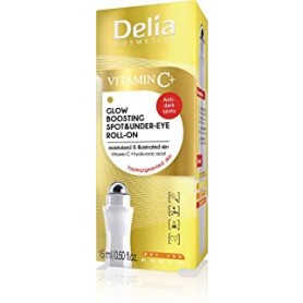 Delia Cosmetics Vitamin C+ rozjasňující oční roll-on 