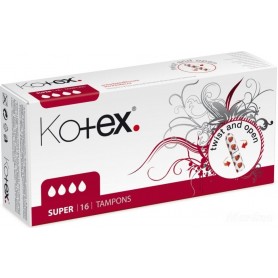 Kotex Super tampony