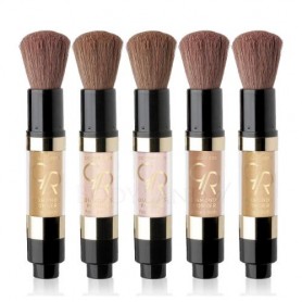 Golden Rose sypký pudr Diamond se štětcem