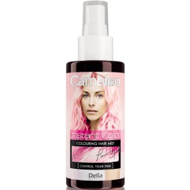 Delia Cosmetics Cameleo Colouring Hair Mist Pink vlasový přeliv ve spreji / vlasová barvící mlha růžová