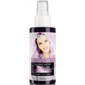 Delia Cosmetics Cameleo Instant Color Violet  vlasový přeliv ve spreji / vlasová barvící mlha fialová