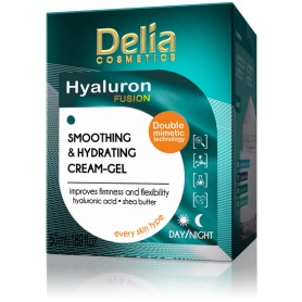 Delia Cosmetics Hyaluron Fusion zjemňujicí a hydratační krémový gel