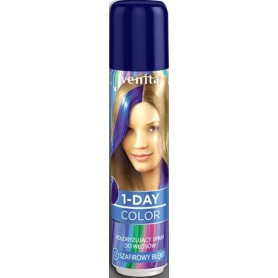 Venita 1 Day color barvící sprej na vlasy - 12 Ultra Blue (Intenzivní modrá)