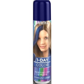 Venita 1 Day color barvicí sprej na vlasy - 5 Navy Blue (modrá)