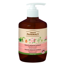 Green Pharmacy tekuté mýdlo mandle a oves