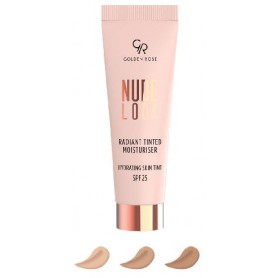 Golden Rose NUDE LOOK radiant tinted moisturiser, tonovací rozjasňující krém 