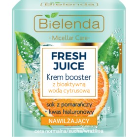 Bielenda Fresh Juice Cream Booster with bioactive orange pleťový krém