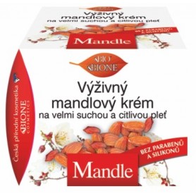 Bione Cosmetics výživný mandlový krém na velmi suchou a citlivou pleť