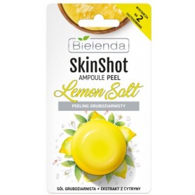 Bielenda Skin Shot Lemon Salt hrubozrnný peeling na obličej
