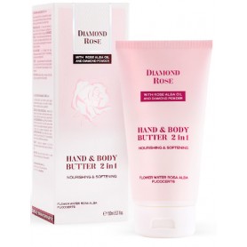Diamond Rose pečující máslo na tělo a ruce 2 v 1