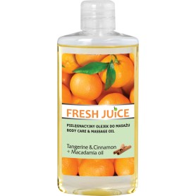 Fresh Juice masážní olej mandarinka se skořicí 