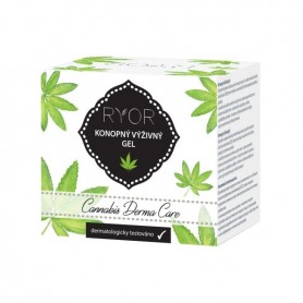Ryor Cannabis Derma Care konopný výživný gel