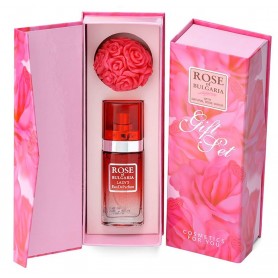 Rose of Bulgaria dárková sada s parfémem a mýdlem