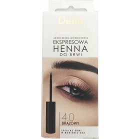 Delia Cosmetics instant eyebrow tint hnědá (barva na obočí) 