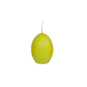 Svíčka velikonoční vejce zelené - 4.5x6 cm 