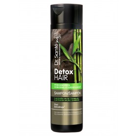 Dr. Santé Detox Hair šampon na vlasy s aktivním uhlím z bambusu CZ