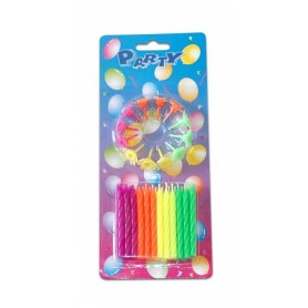 Wiky Dortové svíčky + 12 ks stojánků