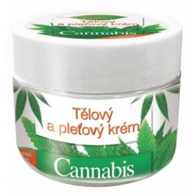 Bione Cosmetics tělový a pleťový krém cannabis 
