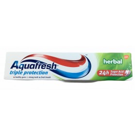 Aquafresh Triple Protection zubní pasta Herbal 