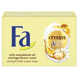 Fa cream oil makadamia tuhé mýdlo (VÝPRODEJOVÁ CENA - může být lehce poškozená krabička!)