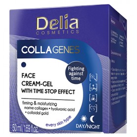 Delia Cosmetics Collagenes Time Stop pleťový krém-gel 