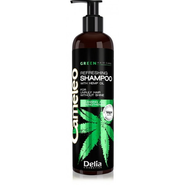 Delia Cosmetics osvěžující šampon s konopným olejem