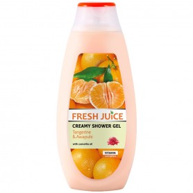 Fresh Juice creamy shower gel Tangerine and Awapuhi CZ