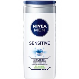 Nivea MEN Sensitive sprchový gel na tělo, tvář a vlasy
