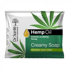 Dr. Santé Hemp Oil Cannabis Creamy Soap - krémové mýdlo s konopným olejem CZ