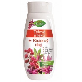 Bione Cosmetics ricinový olej tělové mléko pro všechny typy