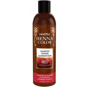 Venita šampon na vlasy v červených odstínech