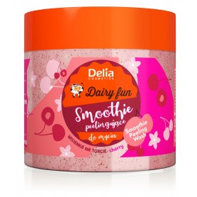 Delia Cosmetics Dairy Fun tělové peelingující smoothie višeň