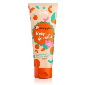 Delia Cosmetics Dairy Fun tělový puding pomeranč