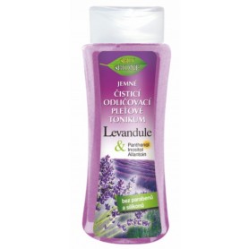 Bione Cosmetics zjemňující  čistící odličovací pleťové tonikum levandule