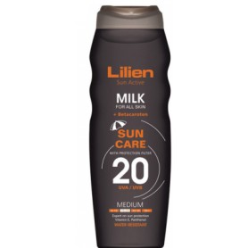 Lilien Sun Active mléko na opalování SPF20