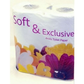 Soft exclusive toaletní papír třívrstvý