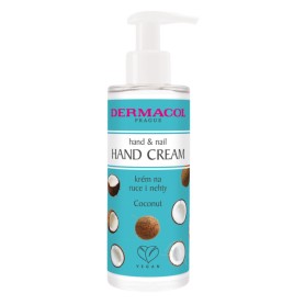 Dermacol Hand and nail hand cream krém na ruce i nehty s pumpičkou kokos