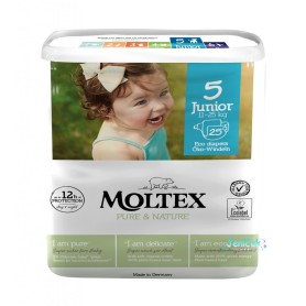 Moltex Pure & Nature Junior dětské plenky 11-25 kg