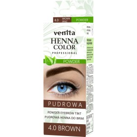 Venita Henna barvící prášek / pudr na obočí 4.0 BROWN (hnědá)