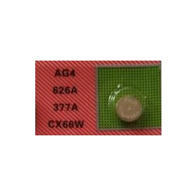 Baterie AG4 626A 377A CX66W 1,55V