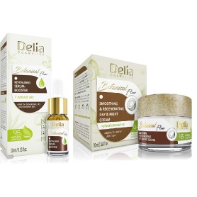 Delia Cosmetics pleťový krém Botanical Flow 50 ml + pleťové sérum 30 ml
