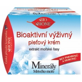 Bione Cosmetics bioaktivní výživný pleťový krém minerály mrtvého moře
