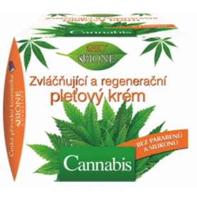 Bione Cosmetics zvláčňující a regenerační pleťový krém cannabis
