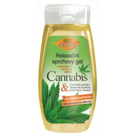 Bione Cosmetics relaxační sprchový gel cannabis
