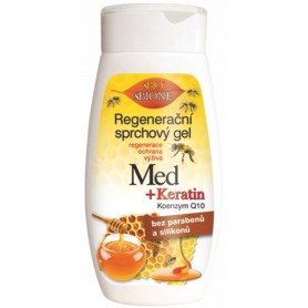 Bione Cosmetics regenerační sprchový gel med + koenzym Q10