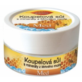 Bione Cosmetics koupelová sůl med