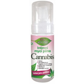 Bione Cosmetics Intimní mycí pěna cannabis