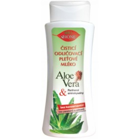Bione Cosmetics čistící odličovací pleťové mléko Aloe vera