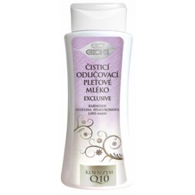 Bione Cosmetics čistící a odličovací pleťové mléko exclusive + Q10