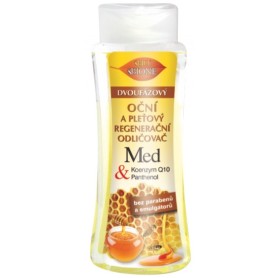 Bione Cosmetics dvoufázový oční a pleťový regenerační odličovač med